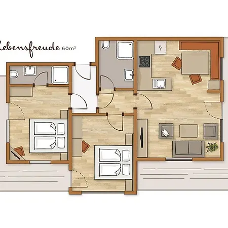 Apartmán Bio-holzhaus Und Heimat *